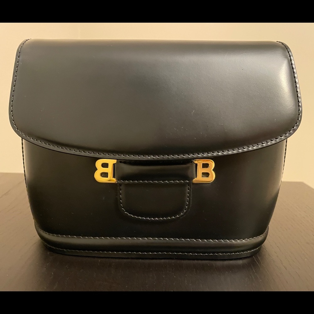 Bally Small Black Leather Bag